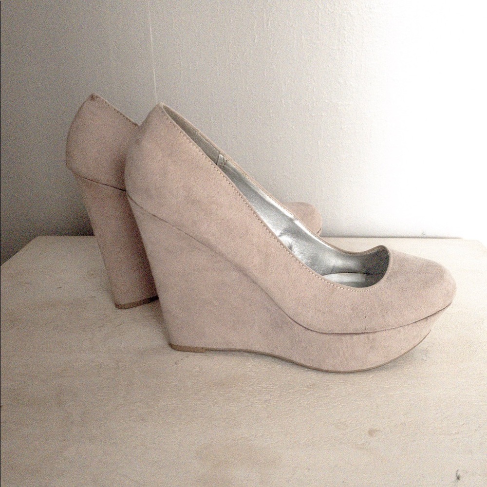 Taupe Wedges